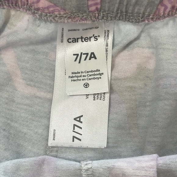 2 PAIRS OF Pajama Shorts Children's Place & Carter's Size 7 7/8 - Picture 8 of 10
